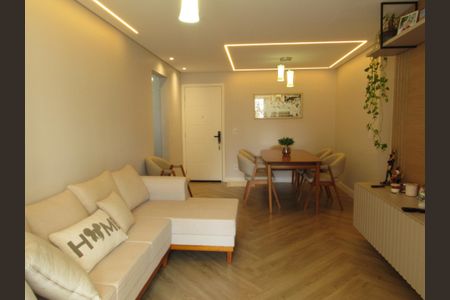 Sala de Jantar - Sala de Estar de apartamento para alugar com 3 quartos, 85m² em Centro, Osasco