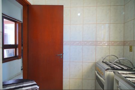 Cozinha de apartamento para alugar com 1 quarto, 30m² em Vila Nova, Novo Hamburgo