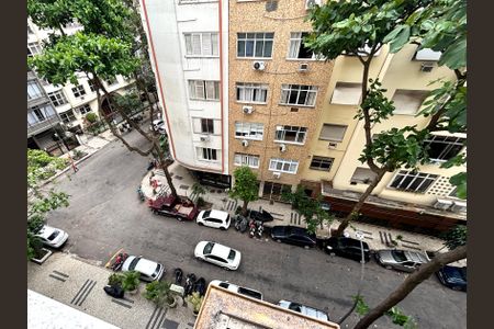 Sala - vista de apartamento para alugar com 1 quarto, 28m² em Leme, Rio de Janeiro