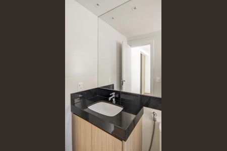 Banheiro de apartamento para alugar com 2 quartos, 63m² em Novo Riacho, Contagem