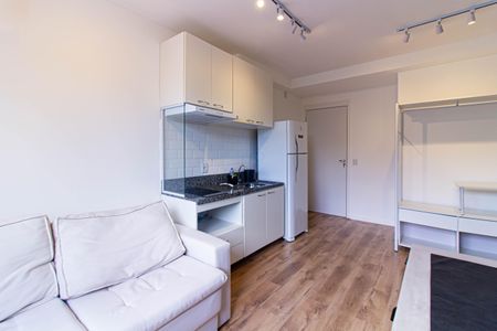 Stúdio / Cozinha de apartamento para alugar com 1 quarto, 23m² em Barra Funda, São Paulo