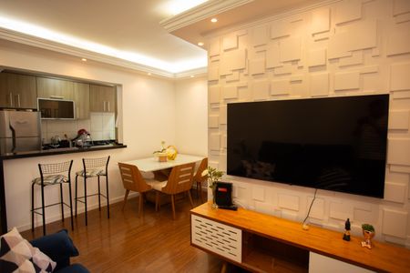 Sala de apartamento para alugar com 2 quartos, 49m² em Carandiru, São Paulo