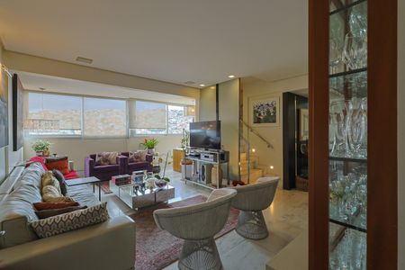 Sala de apartamento à venda com 4 quartos, 180m² em Vila Paris, Belo Horizonte