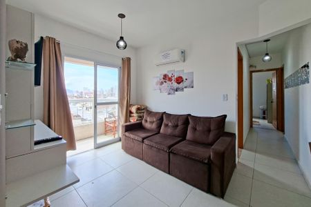 Sala de apartamento para alugar com 2 quartos, 52m² em Vila Tupi, Praia Grande