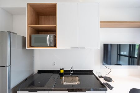 Studio para alugar com 39m², 1 quarto e sem vaga Studio para alugar com 39m², 1 quarto e sem vagaCozinha