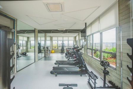 Studio para alugar com 39m², 1 quarto e sem vaga Studio para alugar com 39m², 1 quarto e sem vagaAcademia