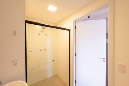 Studio para alugar com 39m², 1 quarto e sem vaga Studio para alugar com 39m², 1 quarto e sem vagaBanheiro Social
