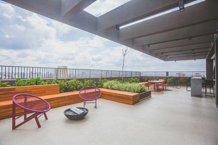 Studio para alugar com 39m², 1 quarto e sem vaga Studio para alugar com 39m², 1 quarto e sem vagaTerraço