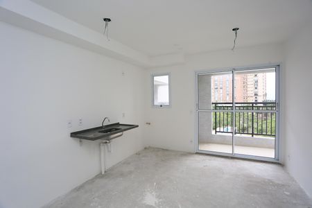 Sala  de apartamento à venda com 2 quartos, 42m² em Cidade Jardim, São Paulo