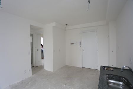 Sala  de apartamento à venda com 2 quartos, 42m² em Cidade Jardim, São Paulo