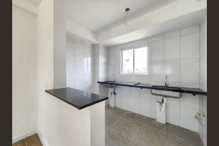Cozinha e Área de Serviço de apartamento à venda com 2 quartos, 56m² em Vila Amaral, Belo Horizonte