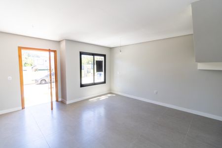 Sala de casa de condomínio à venda com 3 quartos, 122m² em Aberta dos Morros, Porto Alegre
