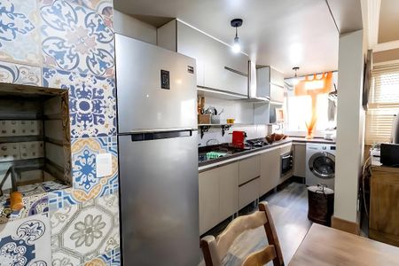 Cozinha de apartamento para alugar com 1 quarto, 45m² em Bela Vista, Porto Alegre