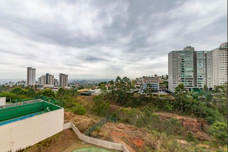 Sala de apartamento para alugar com 2 quartos, 70m² em Vila da Serra, Nova Lima