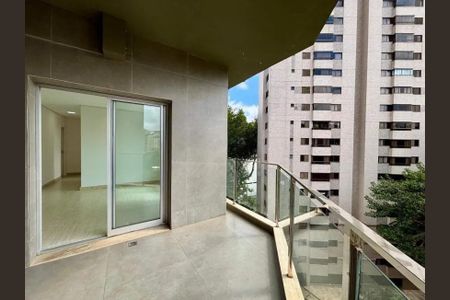 Varanda de apartamento para alugar com 3 quartos, 80m² em Sion, Belo Horizonte