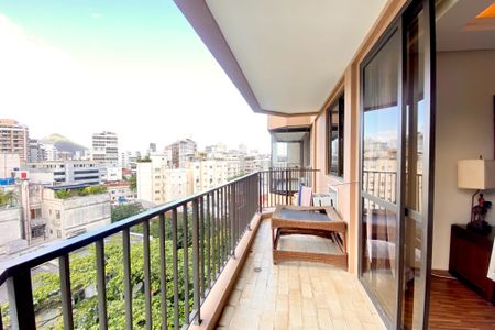 Varanda de apartamento para alugar com 1 quarto, 50m² em Leblon, Rio de Janeiro