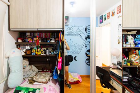 Apartamento à venda com 75m², 3 quartos e 2 vagasQuarto 2