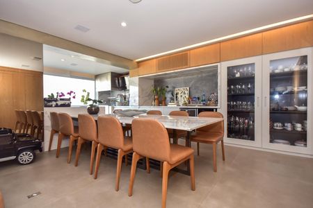 Sala de Jantar de apartamento à venda com 3 quartos, 223m² em Vila Morumbi, São Paulo