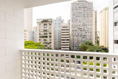 Varanda da Sala de apartamento para alugar com 3 quartos, 142m² em Santa Cecilia, São Paulo