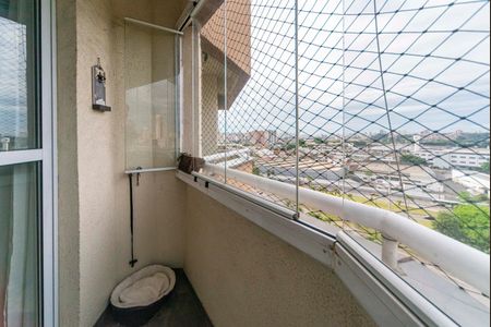 Varanda da Sala de apartamento à venda com 2 quartos, 59m² em Silveira, Santo André