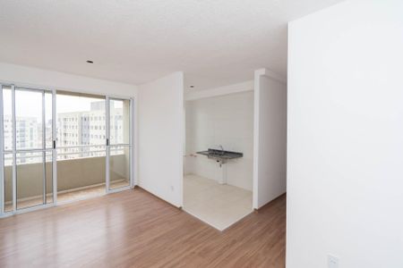 Sala de apartamento para alugar com 2 quartos, 52m² em Novo Riacho, Contagem