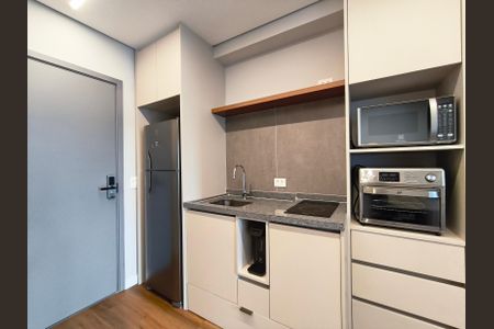 Studio à venda com 26m², 1 quarto e sem vaga Studio à venda com 26m², 1 quarto e sem vagaCozinha