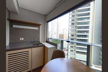 Studio à venda com 26m², 1 quarto e sem vaga Studio à venda com 26m², 1 quarto e sem vagaVaranda