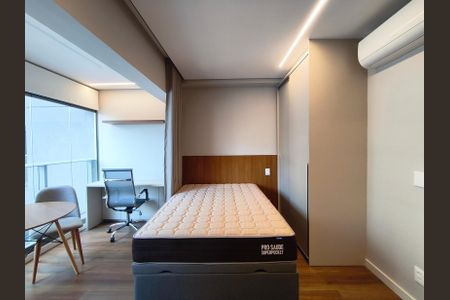 Studio para alugar com 26m², 1 quarto e sem vagaQuarto