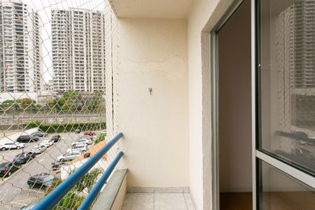 Varanda da Sala de apartamento para alugar com 2 quartos, 49m² em Vila Granada, São Paulo