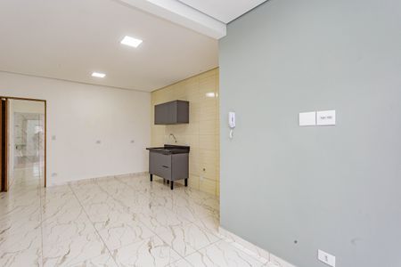 Sala e cozinha de apartamento para alugar com 1 quarto, 50m² em Jardim Previdencia, São Paulo
