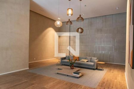 Apartamento para alugar com 40m², 1 quarto e 1 vaga Apartamento para alugar com 40m², 1 quarto e 1 vagaHall social