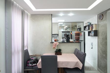 Sala de apartamento à venda com 2 quartos, 48m² em Kennedy, Contagem