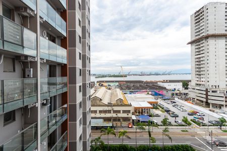 Varanda da Sala de apartamento para alugar com 2 quartos, 45m² em Santo Cristo, Rio de Janeiro