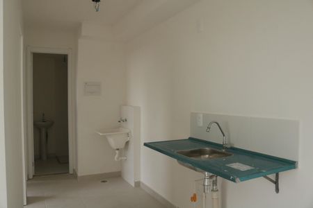 Cozinha de apartamento para alugar com 2 quartos, 33m² em Parque Industrial Tomas Edson, São Paulo