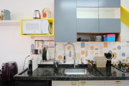 Studio à venda com 20m², 1 quarto e sem vagaCozinha