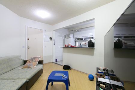 Sala de apartamento à venda com 1 quarto, 37m² em Vila Carmosina, São Paulo