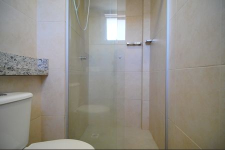 Banheiro Social de apartamento para alugar com 1 quarto, 39m² em Centro, Novo Hamburgo
