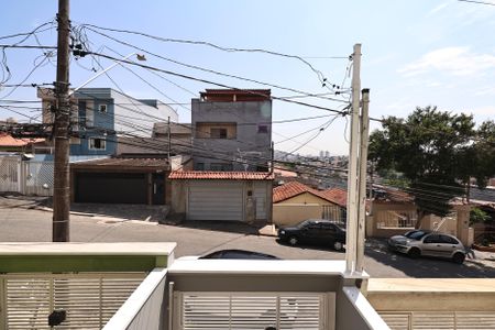 Vista da sala  de casa à venda com 3 quartos, 120m² em Jardim Progresso, Santo André