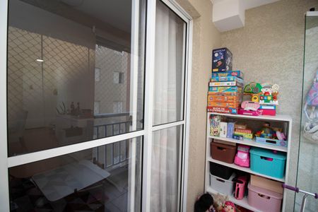 Varanda da Sala de apartamento à venda com 2 quartos, 62m² em Vila Rosalia, Guarulhos