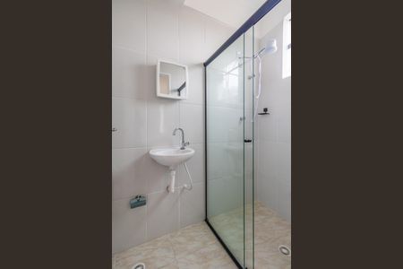Banheiro da Suíte de kitnet/studio para alugar com 1 quarto, 40m² em Vila Universal, Barueri