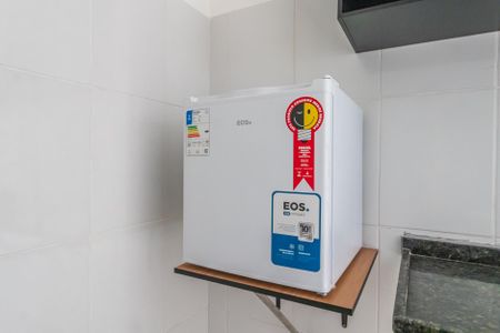 Studio para alugar com 40m², 1 quarto e sem vaga Studio para alugar com 40m², 1 quarto e sem vagaCozinha e Área de Serviço