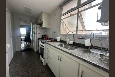 cozinha de apartamento à venda com 3 quartos, 100m² em Gutierrez, Belo Horizonte