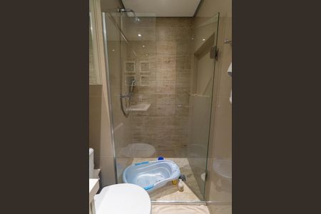 Apartamento à venda com 73m², 2 quartos e 2 vagas Apartamento à venda com 73m², 2 quartos e 2 vagasBanheiro Social Detalhe