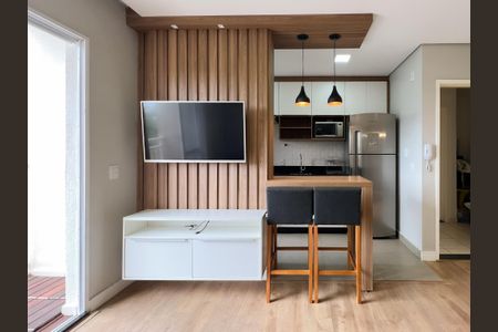 Sala de apartamento para alugar com 2 quartos, 45m² em Jardim Alto da Boa Vista, Valinhos
