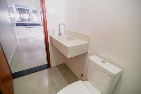 Banheiro de kitnet/studio para alugar com 1 quarto, 50m² em Jardim Veneza, Indaiatuba