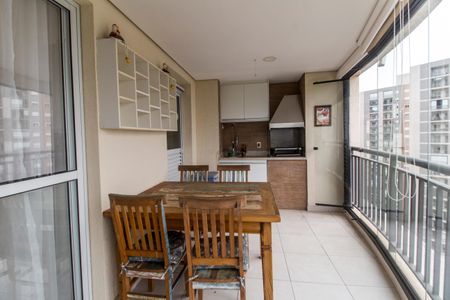 Varanda gourmet de apartamento à venda com 2 quartos, 96m² em Alphaville Empresarial, Barueri