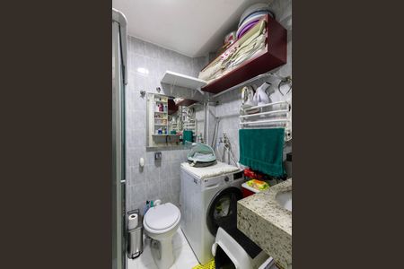 Banheiro Social de kitnet/studio à venda com 1 quarto, 25m² em Santa Cecilia, São Paulo