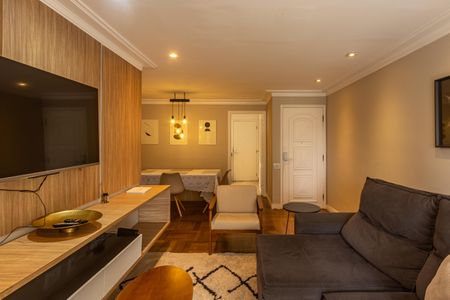 Sala de apartamento à venda com 4 quartos, 112m² em Itaim Bibi, São Paulo