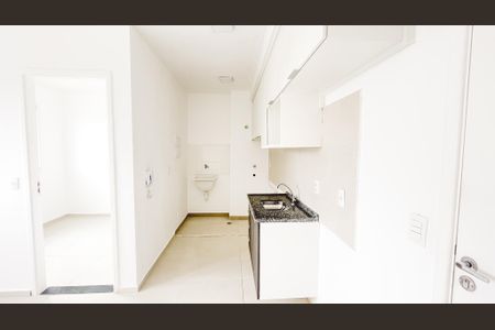 Apartamento à venda com 34m², 2 quartos e 1 vagaCozinha e Área de Serviço