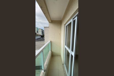 Sala - Sala de Jantar Varanda de apartamento para alugar com 2 quartos, 54m² em Jardim Stella, Santo André